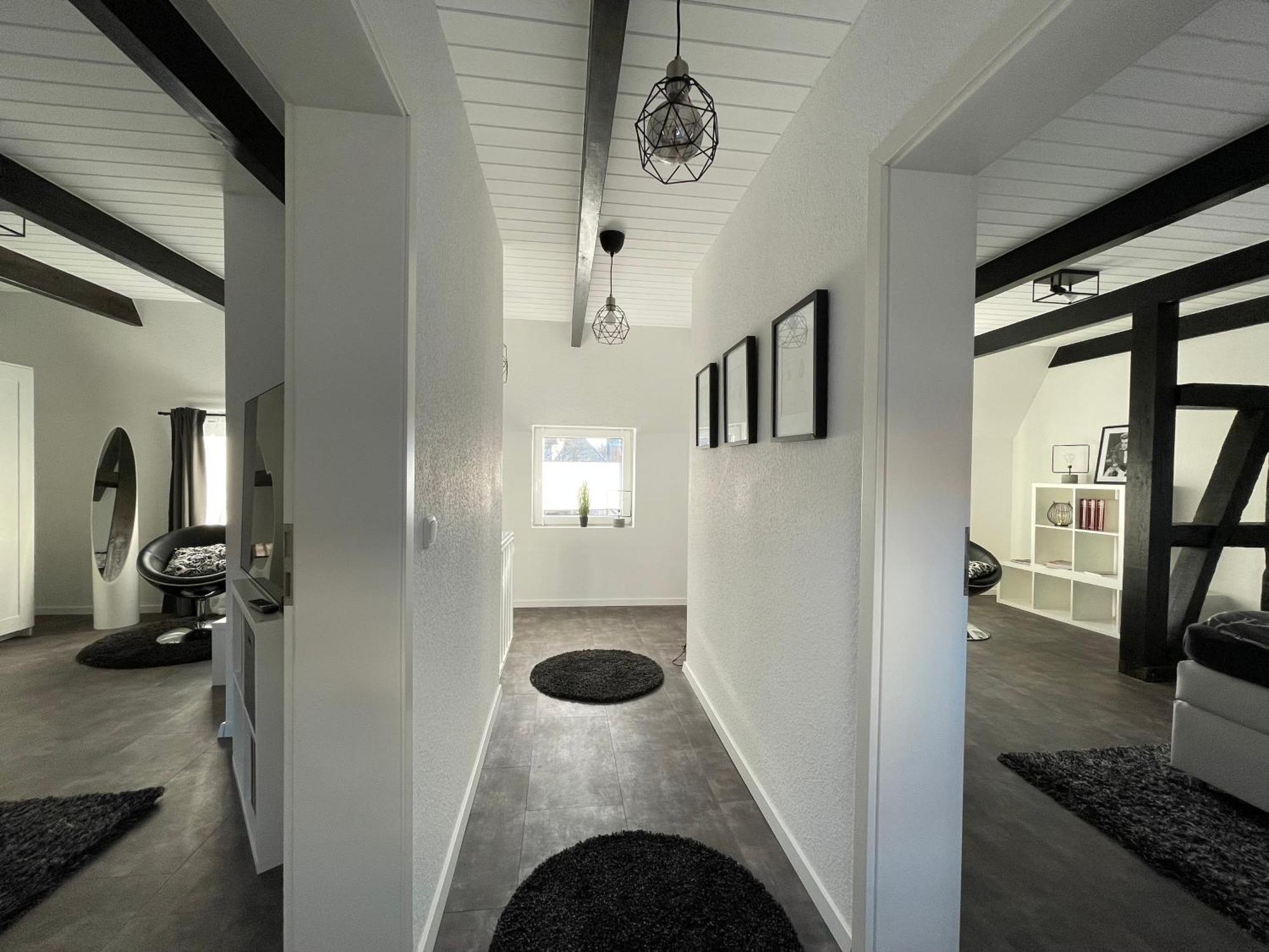 Bückeburg Fachwerkhaus Mit 2 Getrennten Schlafzimmern, Wohnzimmer Und Kueche מראה חיצוני תמונה